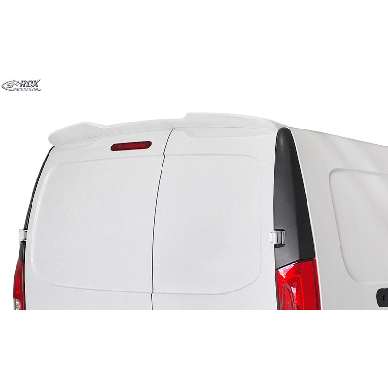 RDX Racedesign Roof spoiler  Mercedes Citan 2012-2021, Renault Kangoo 2013-2021 & Nissan NV250 2019-2021 (with 2 barn doors) (PUR-IHS)