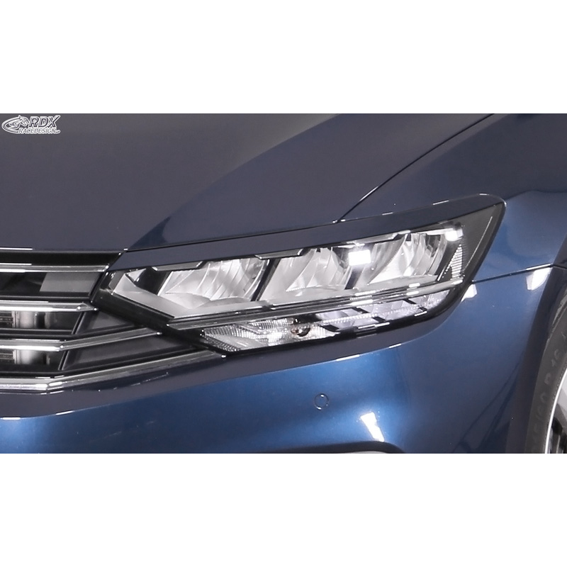 Head light spoilers  Volkswagen Passat 3G B8 2014-2019 & 2019- (ABS)