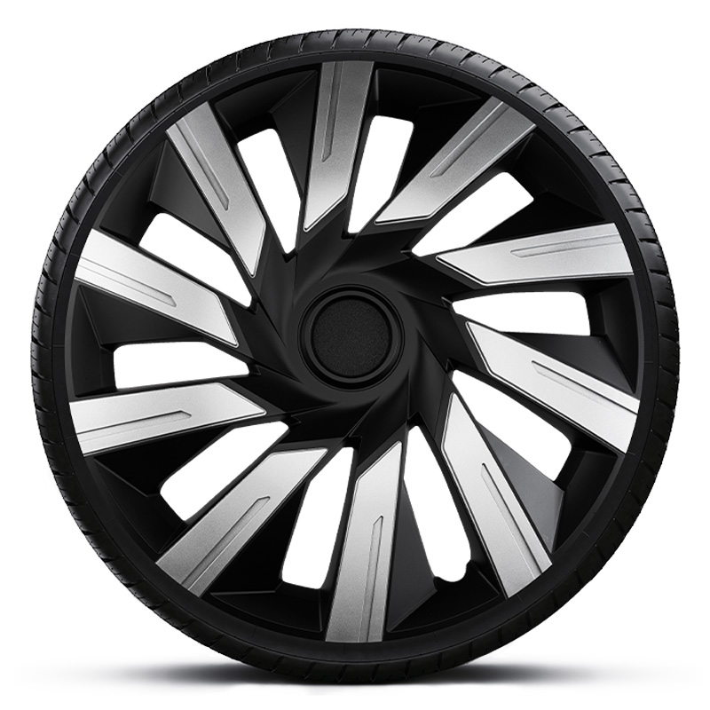 Set J-Tec wheel covers Tecna 16-inch silver/black