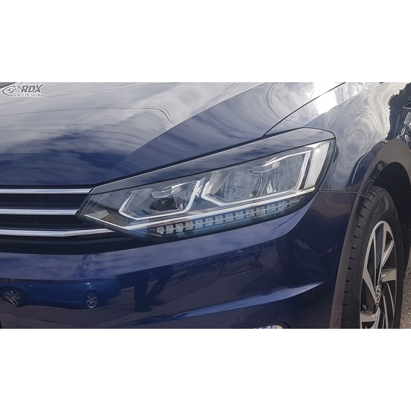 Head light spoilers  Volkswagen Touran (5T) 2015- (LED) (ABS)
