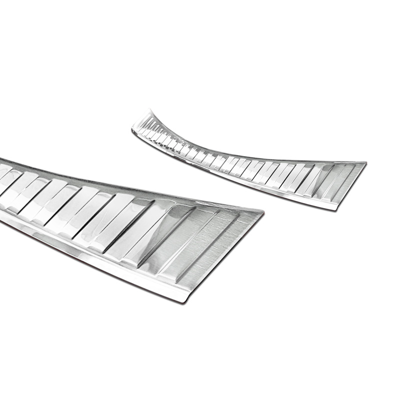 Stainless Steel Rear bumper protector  Mitsubishi ASX Facelift 2019- 'Ribs'
