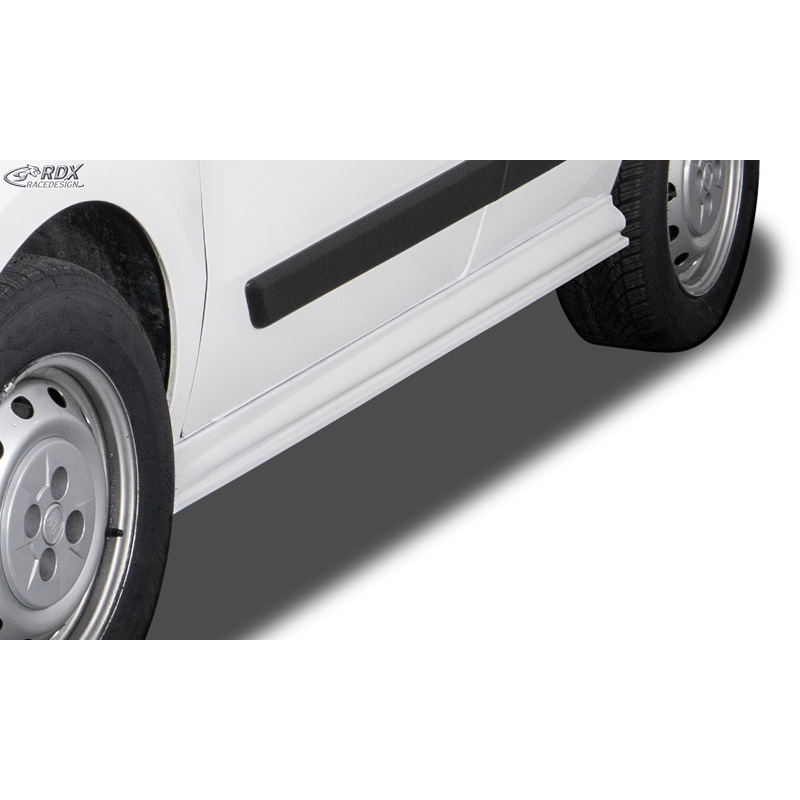 RDX Racedesign Side skirts  Fiat Qubo & Fiorino (225) 2016-2024 'Edition' (ABS)