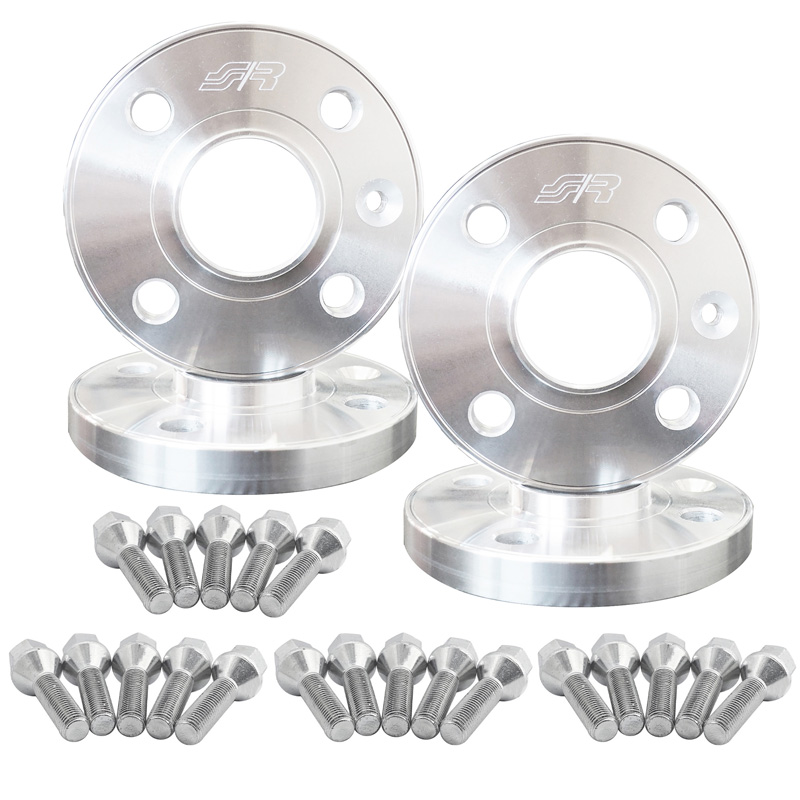 Simoni Racing Aluminium Wheel Spacer Kit - 2x16,5mm(FA) - 2x19mm(RA) (Hub 60,1mm) including wheel bolts -  Renault various