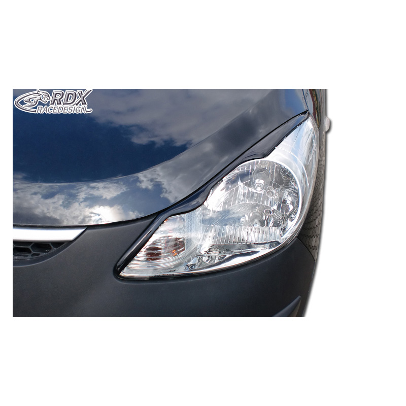 Head light spoilers  Hyundai i10 2008- (ABS)