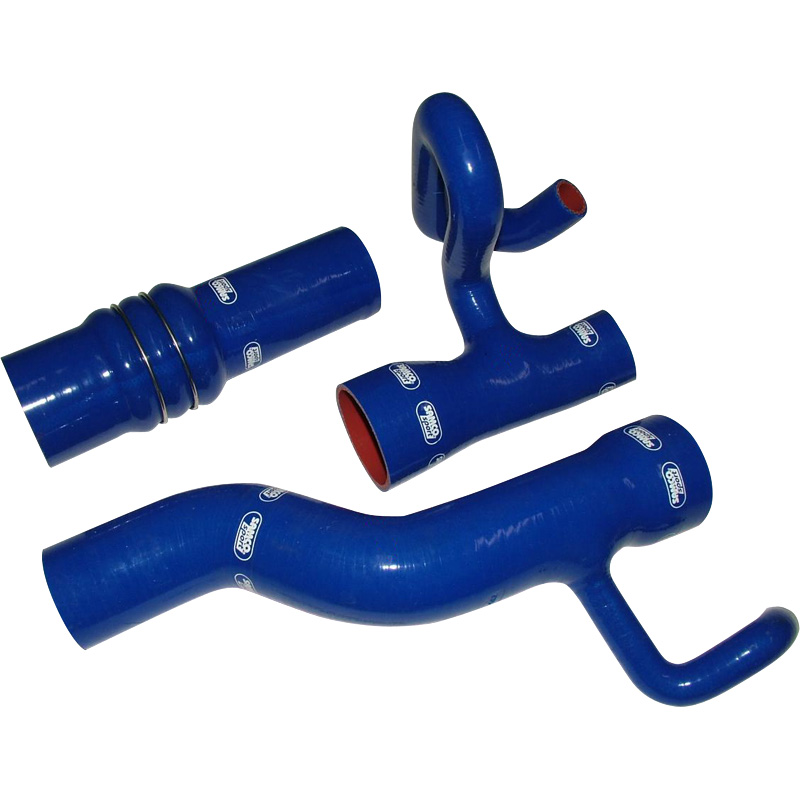 Samco Hose Kit  Audi S4/S6 2.2L 1992-1994 & S6/C4 2.2 1995-1997 - 3-pieces - Turbo - excl. UK - Blue