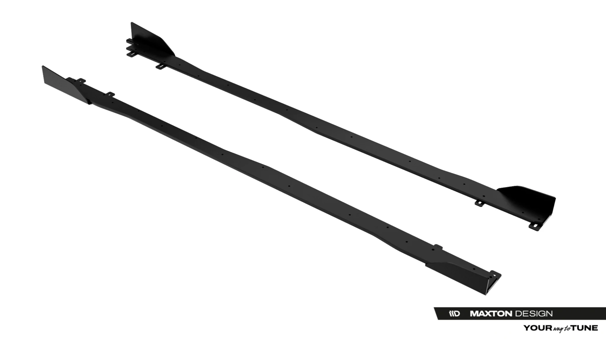 Side Skirts Toyota GR Yaris Mk4 Facelift – Maxton Street Pro Side Skirts Diffusers + Flaps
