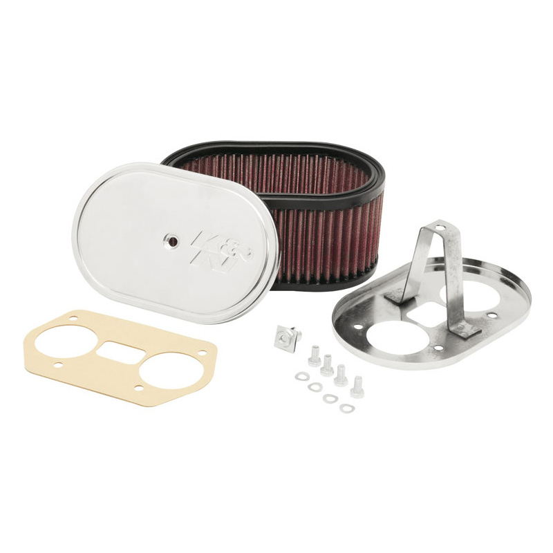 K&N Custom Racing Assembly Small Oval  Weber 36/40/44 IDF/IDA, Assembly height 85mm (56-1170)