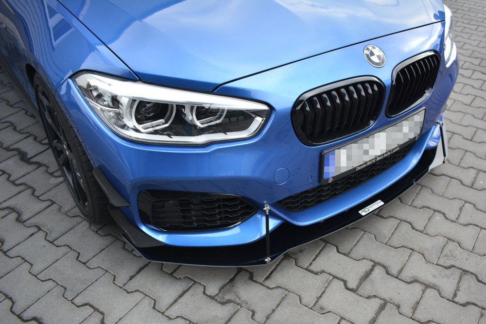 Voorspoiler Diffuser passend voor BMW 1-Serie F20/F21 Facelift M-Power V1