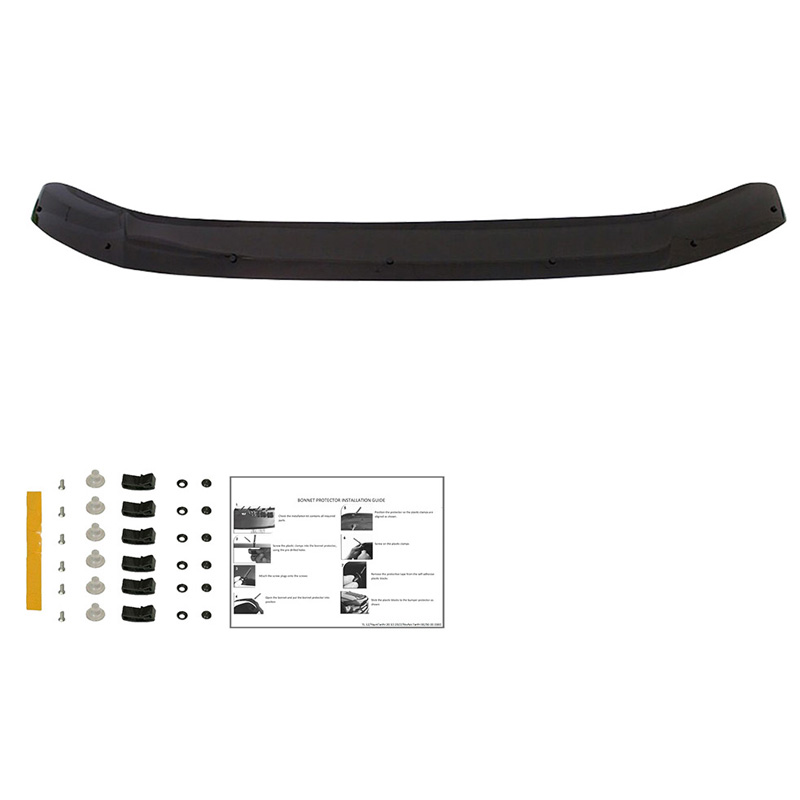 Bonnet Protector  Volkswagen Transporter T6/T6.1 2015-2022 - Gloss black