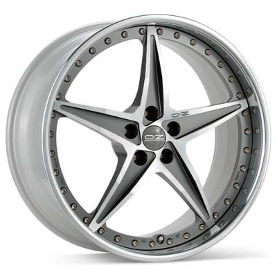 Velgen OZ Mito Rosso graphite silver 11.5x20 inch 5x114 ET57
