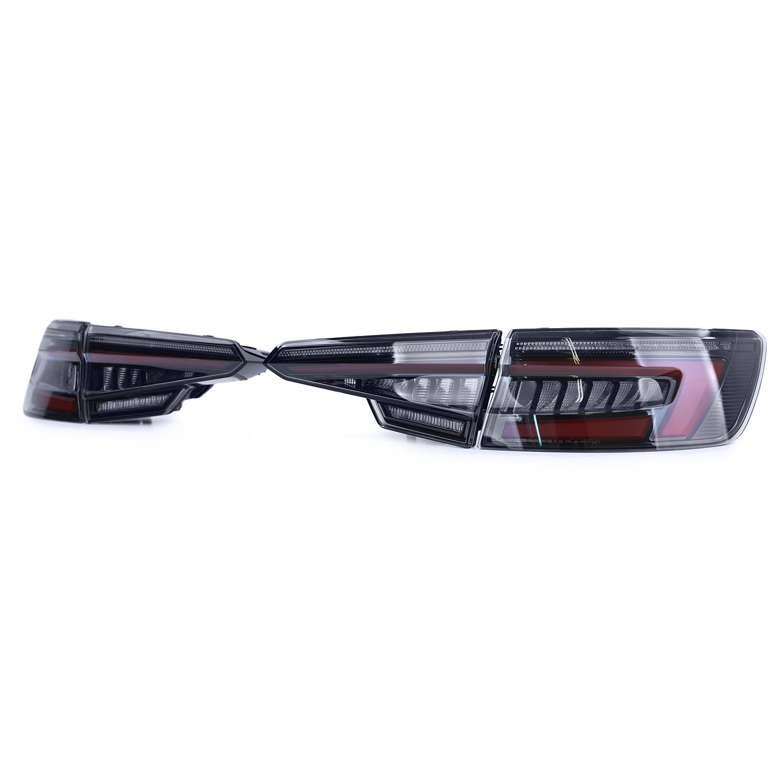 Taillights Audi A4 S4 B9 8W 15-19 Limousine Black Line