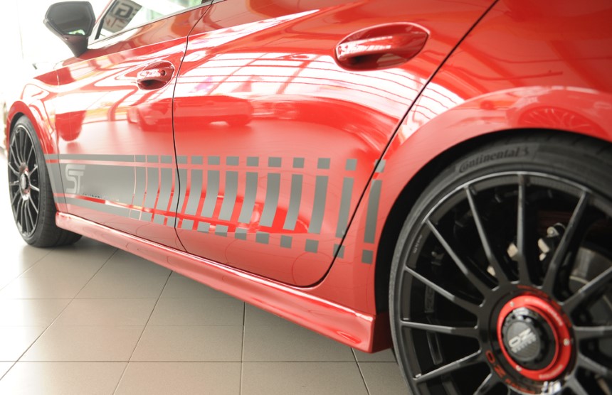 Zijskirts passend voor Seat Leon KL Rieger