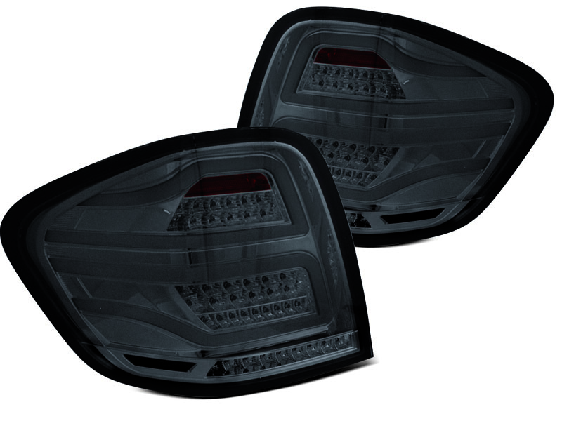 Tail Lights Mercedes ML W164 09-11 LED Tube Smoke