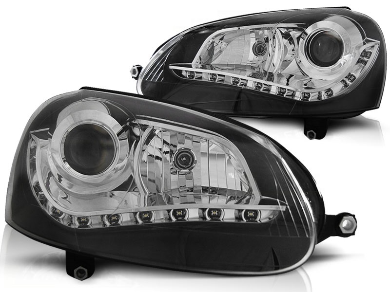 Headlights VW Golf V Devil Eyes Dayline