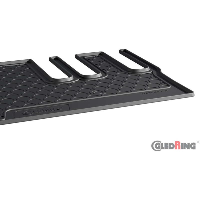Gledring Rubbasol (Rubber) Boot Mat  Citroën Spacetourer 2016- / Fiat Scudo 2022- / Opel Zafira Life 2019- / Peugeot Traveller 2016- / Toyota Proace Verso 2016-