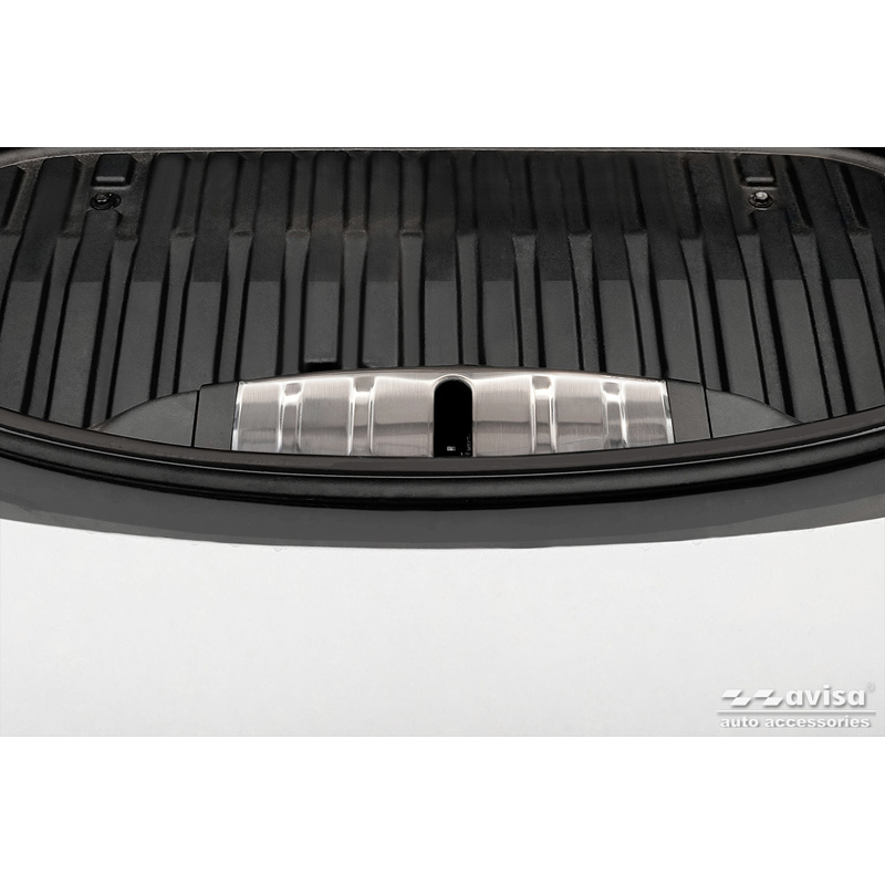 Steel Front Trunk (Frunk) Guards  Tesla Model 3 2019-2023 - Silver