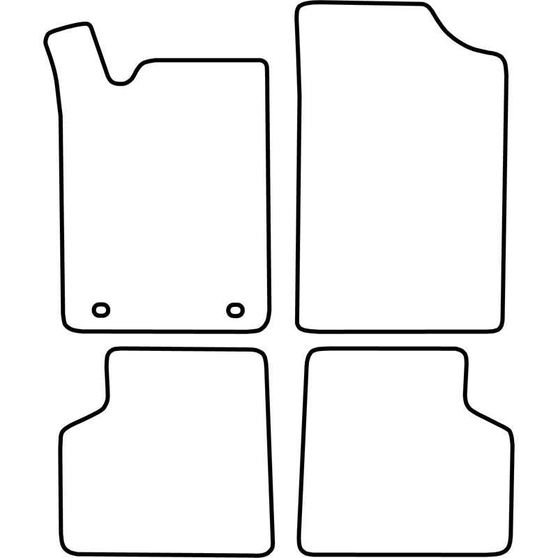 Set car mats  Citroen Xantia 1997-2004