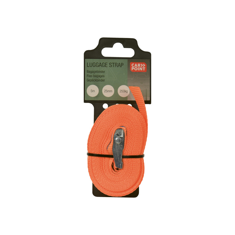 Carpoint Tie Down Strap 5m x 25mm