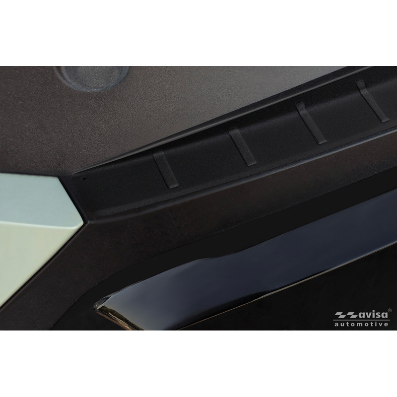 Avisa Stainless Steel Rear Bumper Protector  KIA EV3 GT 2024- - Matt Black - 2-pieces