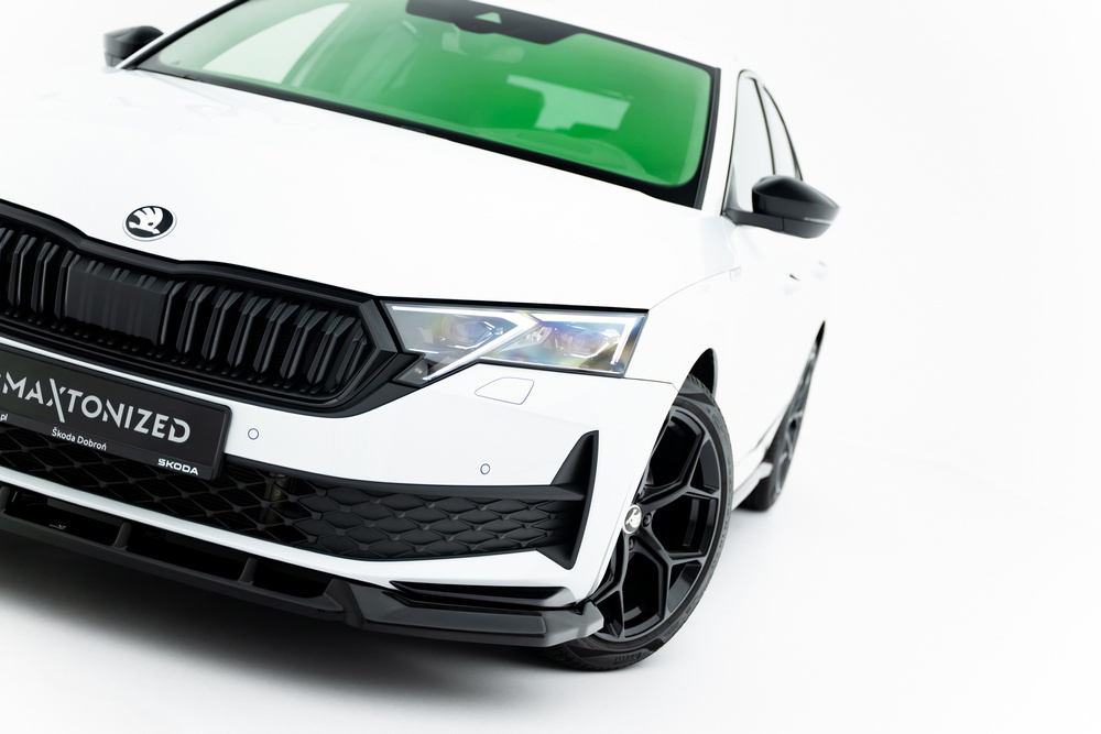 Voorspoiler passend voor Skoda Octavia Sportline Liftback / Combi Mk4 Facelift