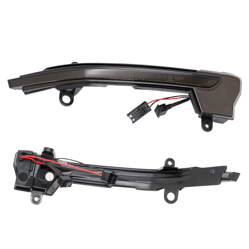 Set LED Side-Mirror Indicators  Seat (Cupra) Ateca 2016- & Seat Tarraco 2019- - Smoke - incl. Dynamic Running Light
