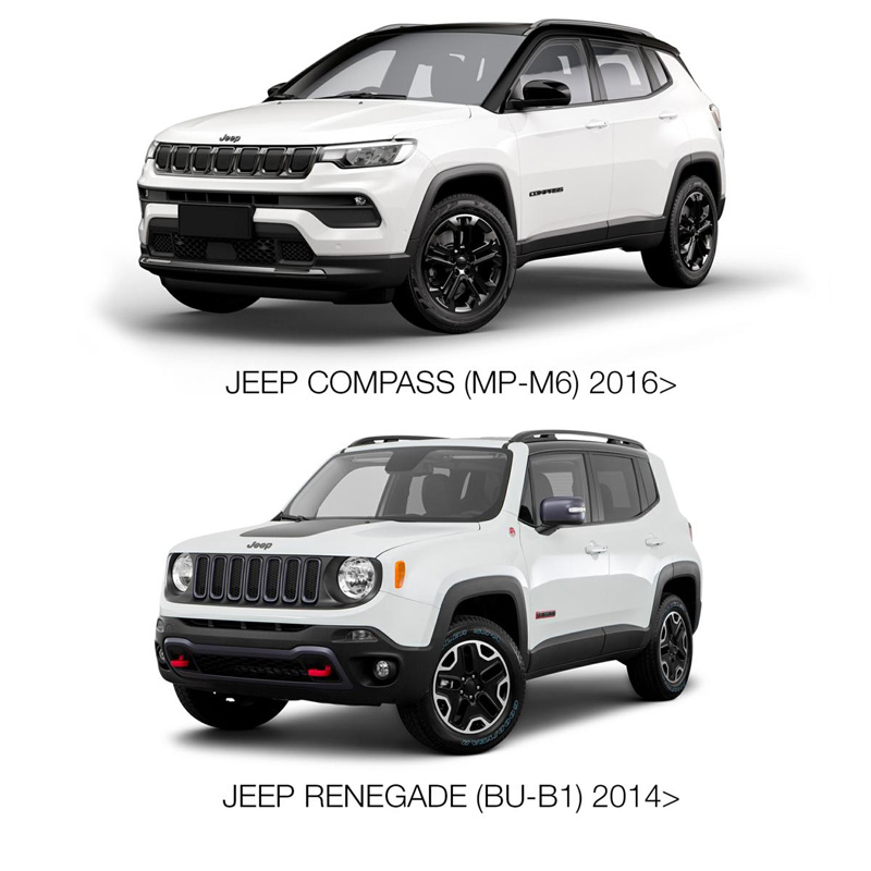 Simoni Racing Aluminium Wheel Spacer Kit - 2x17,5mm(FA) - 2x20mm(RA) (Hub 65,1mm) including wheel bolts -  Jeep various