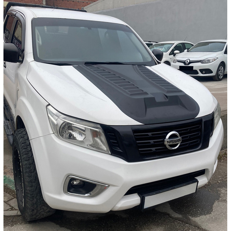 Bonnet Scoop  Nissan Navara NP300 (D23) 2014-2021 - Version 3 - Matt black