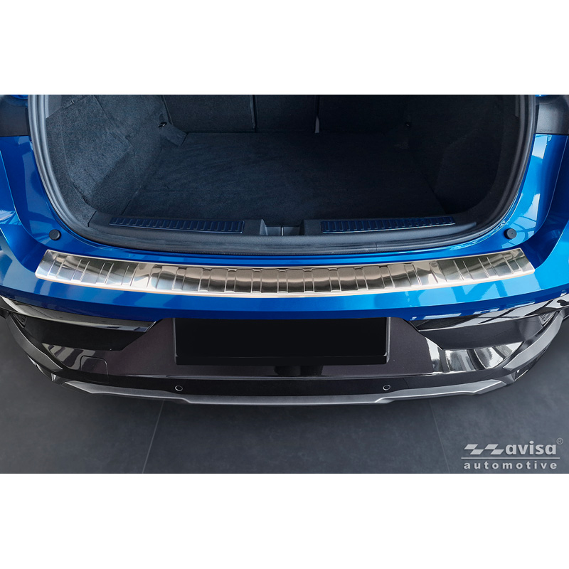 Stainless Steel Rear bumper protector  Renault Rafale 2023- 'Ribs'