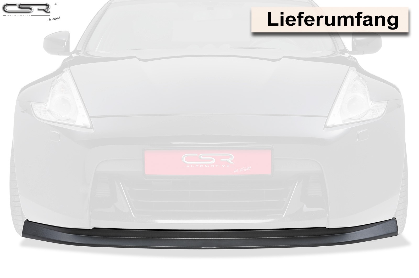 Cupspoilerlip Nissan 370Z Z34 CSL166