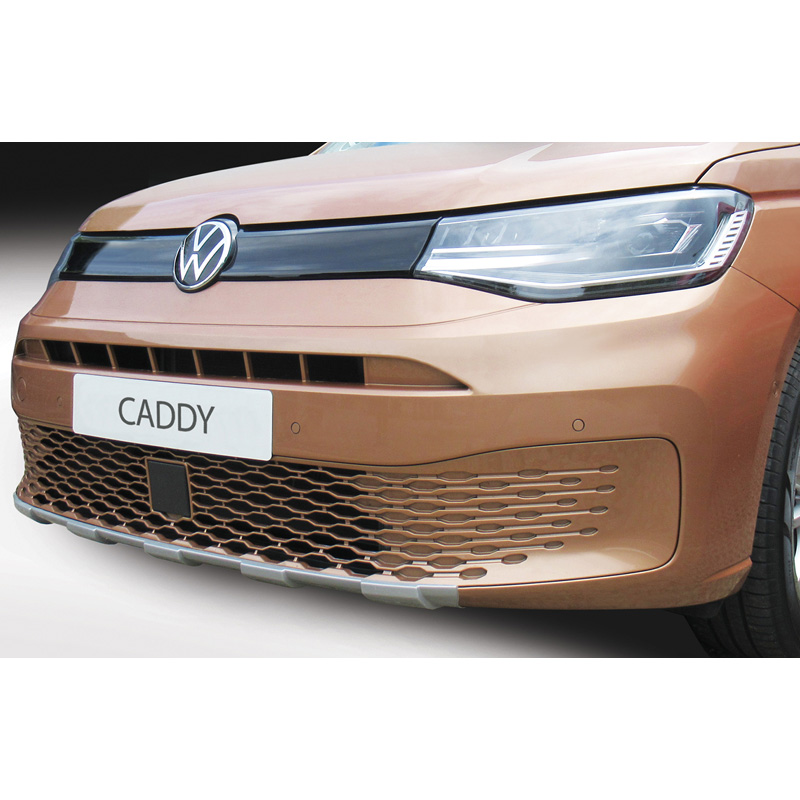 RGM Front spoiler 'Skid-Plate'  Volkswagen Caddy V Box/MPV 2020- Black (ABS)