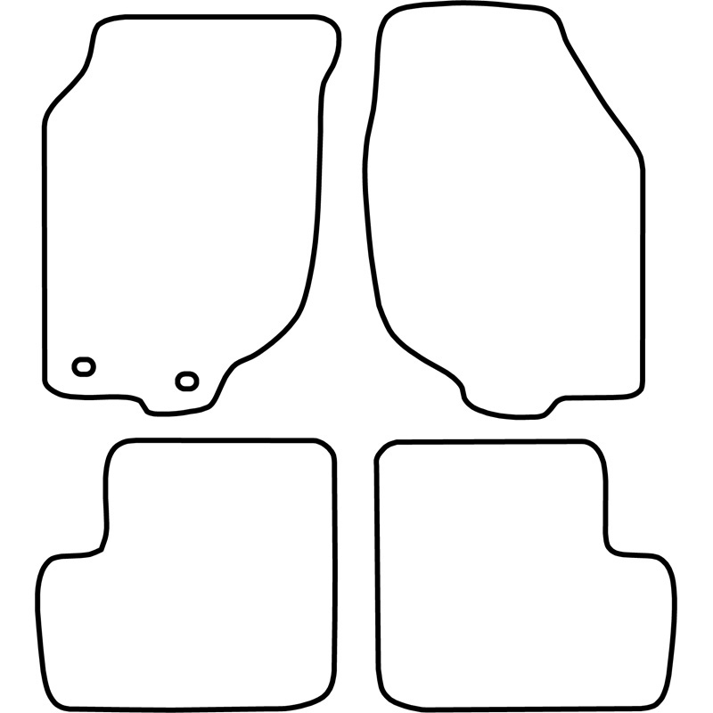 Set velour car mats  Rover 25 1999-2005