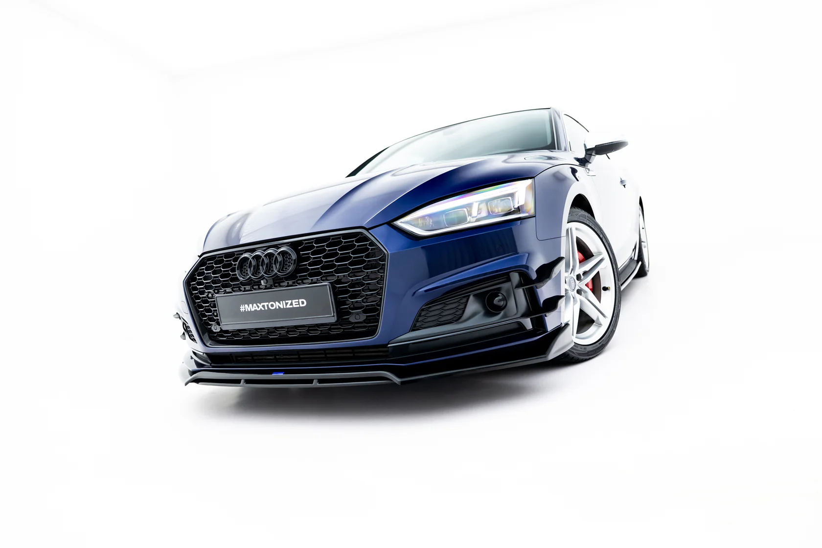 Voorspoiler passend voor Audi S5 / A5 S-Line Coupe F5