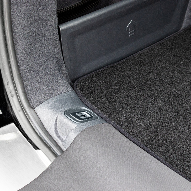 Velour Trunk mat  Seat Ibiza 6J 5-doors 2008-2017