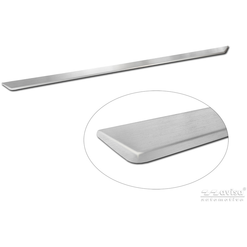 Avisa Brushed Stainless Steel Trunk Tailgate Trim Cover  BMW X5 IV (G05) M-Sport 2018-2023 & Facelift 2023-