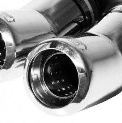 muffler VW Golf IV 1997-2003 RVS eindstuk 2x80mm dtm ulter