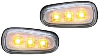 Indicators Opel Astra G Led chome