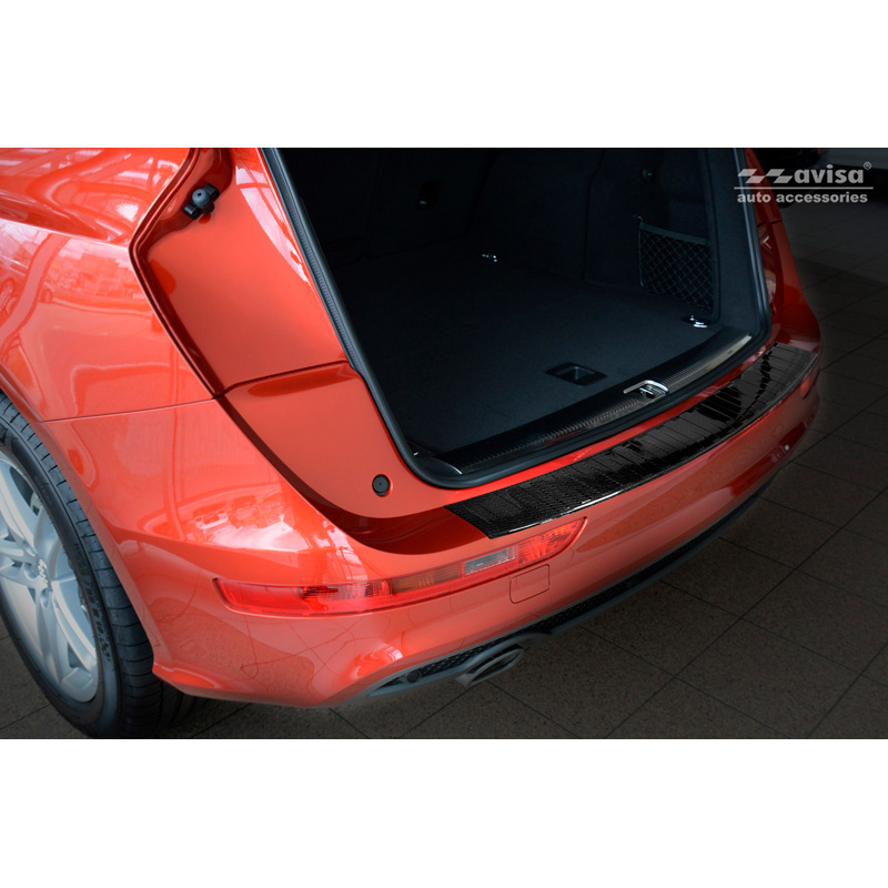 Real 3D Carbon Rear bumper protector  Audi Q5 2008-2016