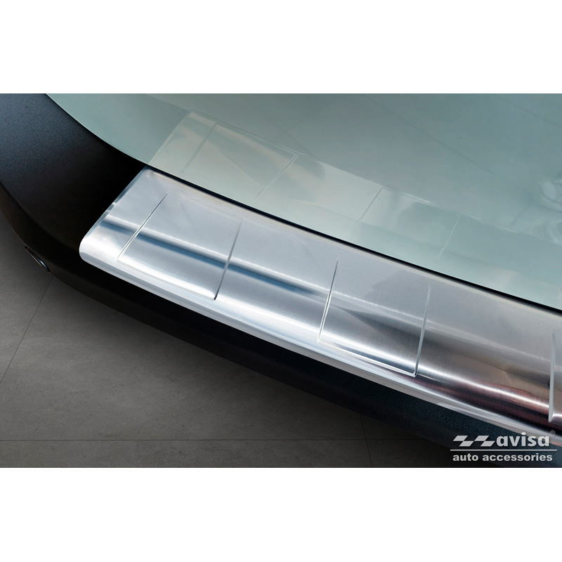Stainless Steel Rear Bumper Protector  Ford Tourneo Courier II / Transit Courier II 2023- 'Ribs'
