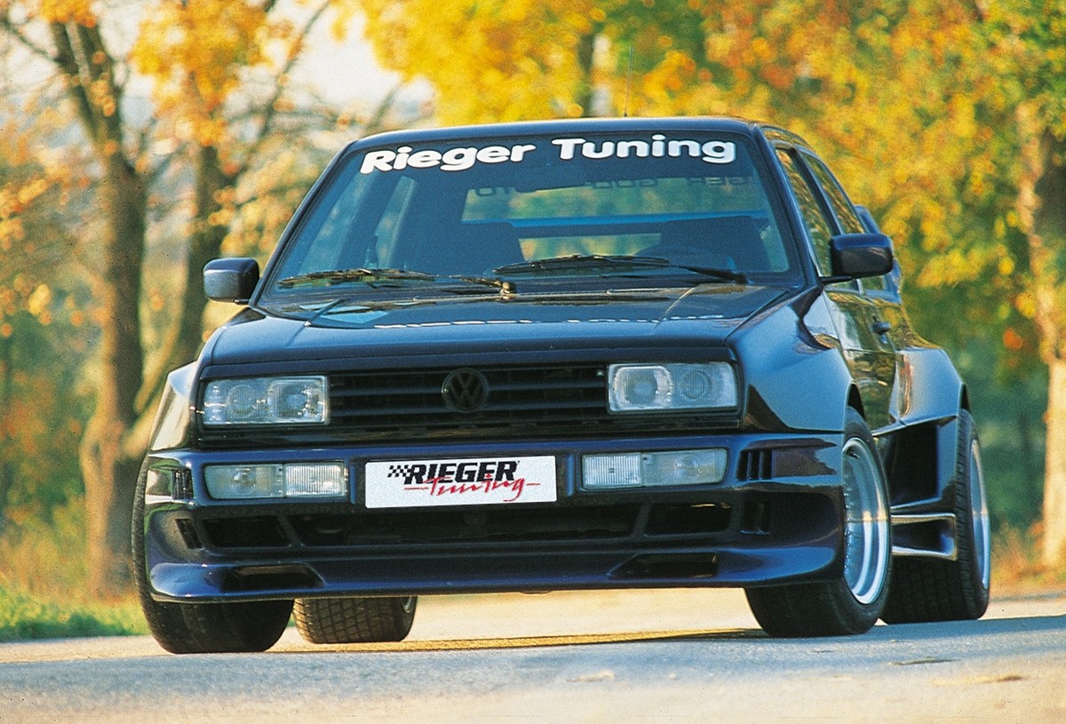 Sideskirts wideversion ll VW Golf II Polyester Rieger
