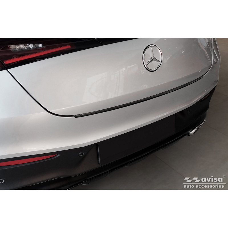 Real 3D Carbon Rear bumper protector  Mercedes GLC II Coupe (C254) 2022-