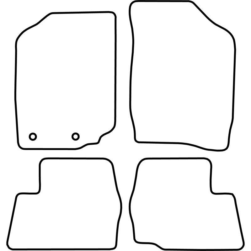 Set car mats  Daihatsu Sirion 1998-2005