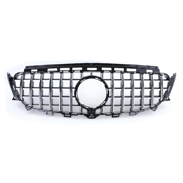 Grill passend voor Mercedes Benz E-Class W213 S213 C238 (2016+) GT-R Panamericana Design Chroom
