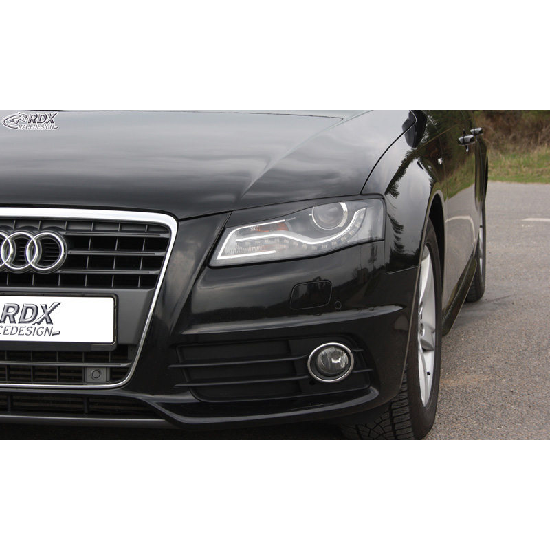 Head light spoilers  Audi A4 B8 2008-2012 (ABS)