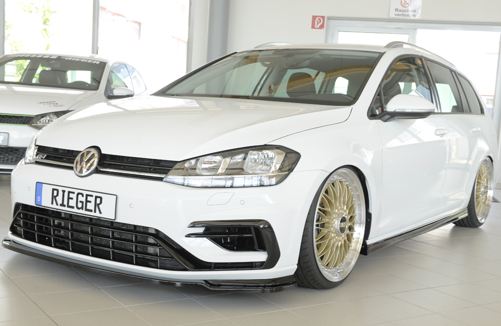 Zijskirts passend voor Seat Golf 7 (10.12-12.16) – glans zwart
