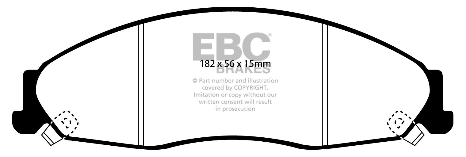 EBC Brakes FORD Fiesta 1.8 XR2 1992-1995 Remschijf grooved disc