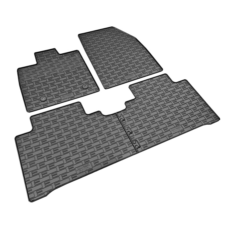 Rubber car mats set  BYD Atto 3 2022- (4-pieces + fixing system)