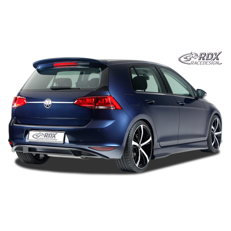 Rear bumper skirt 'Diffuser'  Volkswagen Golf VII HB 3/5-doors 2012- excl. GTi/GTD (PUR)