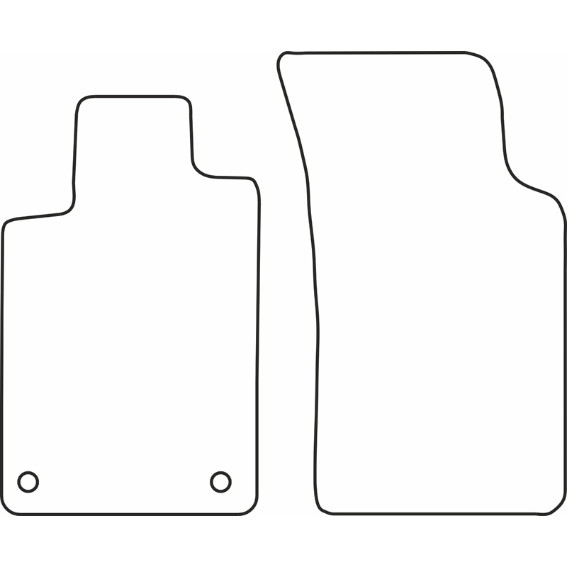 Set velour car mats  Fiat Barchetta 1995-2005