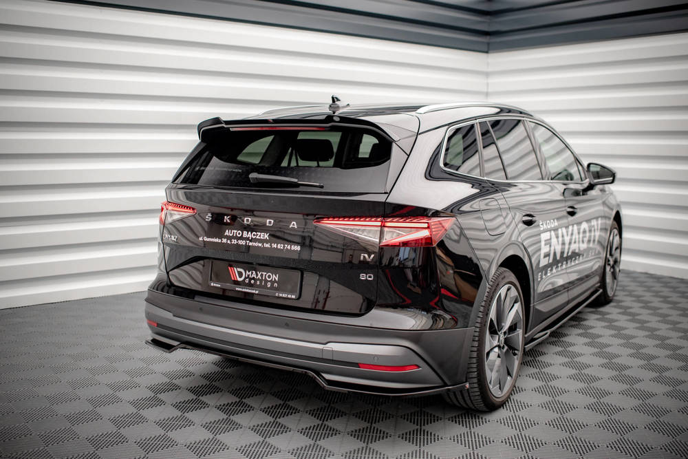 Diffuser passend voor Skoda Enyaq IV Maxton Glans Zwart
