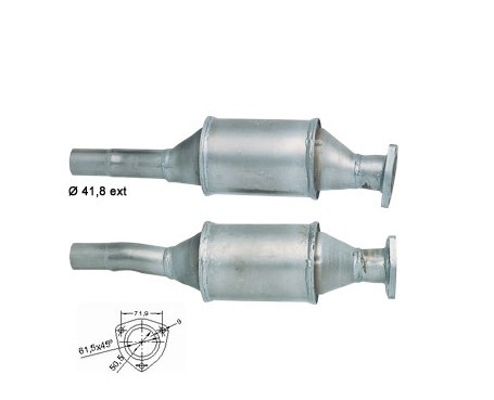Seat CORDOBA 1.6i 1598 cc 55 Kw / 75 cv AEE Magnaflow CAT Bouwja